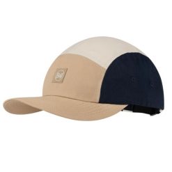 Czapka z daszkiem dla dorosłych 5 Panel Venture Cap. Żółte czapki z daszkiem damskie Buff, bez wzorów, z bawełny. Za 169.99 zł.