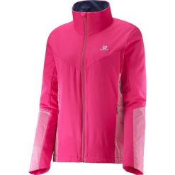 Kurtka turystyczna damska Salomon Escape softshell. Czerwone kurtki damskie Salomon, m, bez wzorów, z softshellu, bez kaptura. Za 207.00 zł.