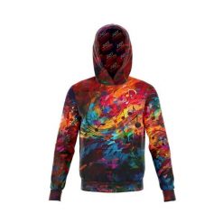 Bluza kangurka sportowa z kapturem unisex wygodna ART MUSIC ABSTRAKT. Bluzy damskie JUST HERO, l, bez wzorów, z dzianiny, z kapturem. Za 179.00 zł.