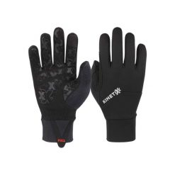 Rękawiczki rowerowe zimowe unisex KINETIXX Logan black. Czarne rękawiczki damskie KINETIXX, bez wzorów. Za 160.00 zł.