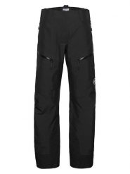 Mammut Spodnie narciarskie "Mountain Pro GTX 3L" w kolorze czarnym rozmiar: 44. Czarne spodnie dresowe damskie Mammut, l, bez wzorów. Za 1,684.95 zł.