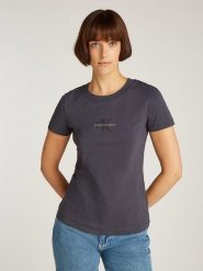 CALVIN KLEIN JEANS Koszulka w kolorze czarnym rozmiar: XS. Czarne bluzki damskie Calvin Klein Jeans, xs, bez wzorów, z bawełny, bez kołnierzyka, bez ramiączek. Za 79.03 zł.