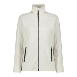 Bluza damska turystyczna CMP 34H2846. Białe bluzy damskie CMP, xl, bez wzorów, z polaru, bez kaptura. Za 283.00 zł.