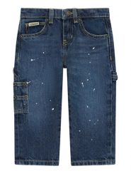 Guess Jeansy N6YAB3 D2273 Granatowy Regular Fit. Niebieskie jeansy chłopięce Guess, z bawełny. Za 324.99 zł.
