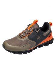 Jako Sneakersy "Arcus" w kolorze oliwkowo-pomarańczowym rozmiar: 40. Brązowe obuwie sportowe damskie JAKO, z materiału, bez zapięcia. Za 148.96 zł.