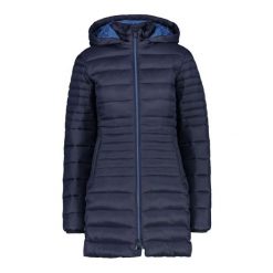 Parka damska z kapturem CMP Snaps. Niebieskie parki damskie CMP, m, z poliamidu, z kapturem. Za 501.00 zł.