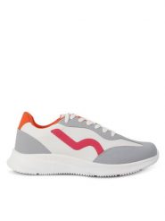 Regatta Sneakersy Lady Marine Retro RWF825 Biały. Białe obuwie sportowe damskie Regatta, z materiału, bez zapięcia. Za 169.99 zł.