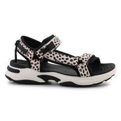 Sandały D.Franklin Sneakers Sandal Strips DFSH406002-DOTT beżowy. Brązowe sandały damskie bez wzorów, bez obcasa, bez zapięcia. Za 408.30 zł.