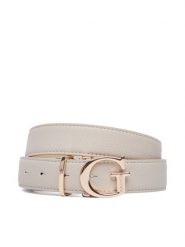 Guess Pasek BW9465 P6330 Beżowy. Brązowe paski damskie Guess, z aplikacjami, ze skóry. Za 234.99 zł.