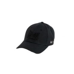 Czapka z daszkiem z wyszytym logo Metal Boxe. Czarne czapki z daszkiem damskie METAL BOXE, z aplikacjami, z bawełny. Za 158.50 zł.