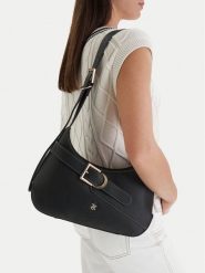 Beverly Hills Polo Club Torebka CEO-BHPC-C-018-09 Czarny. Czarne torebki klasyczne damskie Beverly Hills Polo Club, z materiału, bez dodatków. Za 219.99 zł.