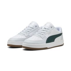Sneakersy unisex Caven 2.0 PUMA Silver Mist Green Terrain White Gray. Białe obuwie sportowe damskie Puma, bez zapięcia, trekkingowe. Za 269.00 zł.