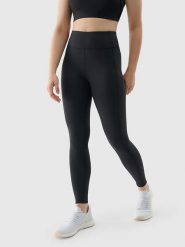 4F Legginsy sportowe w kolorze czarnym rozmiar: M. Czarne legginsy damskie 4F, m, bez wzorów, z materiału. Za 140.53 zł.