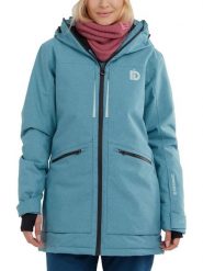 Kurtka narciarska damska Fundango Pemberton Allmountain. Niebieskie kurtki damskie FUNDANGO, na zimę, m, bez wzorów, z materiału, bez kaptura. Za 599.00 zł.