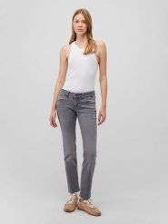 MAVI Dżinsy "Olivia" - Slim fit - w kolorze szarym rozmiar: W25/L28. Szare jeansy damskie Mavi. Za 119.95 zł.