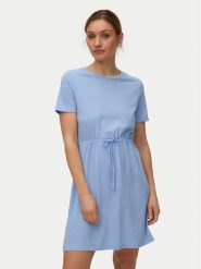 Vero Moda Sukienka codzienna Luna 10325626 Niebieski Regular Fit. Niebieskie sukienki damskie Vero Moda, bez wzorów, z syntetyku, bez ramiączek. Za 89.99 zł.