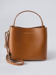 CXL by Christian Lacroix Skórzana torebka w kolorze jasnobrązowym - 22 x 27 x 13 cm rozmiar: onesize. Brązowe torebki klasyczne damskie CXL by Christian Lacroix, z materiału, przez ramię, bez dodatków. Za 493.45 zł.