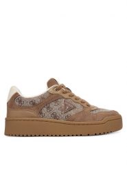 Guess Sneakersy FLTM16 FAL12 Brązowy jasny. Brązowe obuwie sportowe damskie Guess, z materiału, bez zapięcia. Za 454.99 zł.