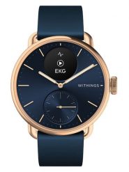 WITHINGS Smartwatch "ScanWatch 2" w kolorze złoto-granatowym rozmiar: onesize. Niebieskie, analogowe zegarki damskie WITHINGS, ze stali. Za 1,174.99 zł.