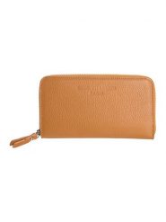 Christian Laurier Skórzany portfel "Mony" w kolorze karmelowym - 19,5 x 10,5 cm rozmiar: onesize. Brązowe portfele damskie Christian Laurier, bez wzorów, z materiału. Za 143.90 zł.