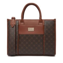 Torebka Nine West. Brązowe torebki klasyczne damskie Nine West, bez dodatków. Za 369.99 zł.