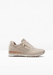 Sneakersy Marco Tozzi. Czerwone obuwie sportowe casual damskie bonprix. Za 249.99 zł.
