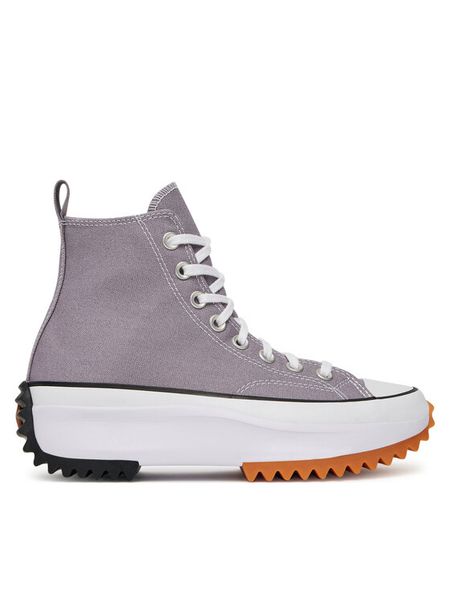 Converse Trampki Run Star Hike Platform A10666C Szary. Szare trampki damskie Converse, bez wzorów, z materiału, bez zapięcia. Za 369.99 zł.