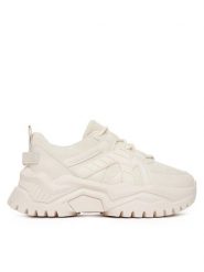 DeeZee Sneakersy 9223 Beżowy. Brązowe obuwie sportowe damskie DeeZee, ze skóry, bez zapięcia. Za 169.99 zł.