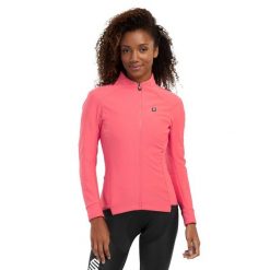 Kurtka rowerowa softshell damska J1 Breakaway Neon. Brązowe kurtki damskie SIROKO, s, bez wzorów, z materiału, bez kaptura. Za 466.00 zł.