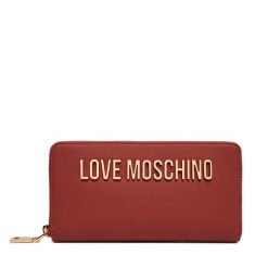 Portfel LOVE MOSCHINO. Czerwone portfele damskie Love Moschino, bez wzorów. Za 439.99 zł.