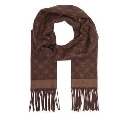 Szalik Nine West. Brązowe szaliki damskie Nine West, bez wzorów. Za 79.99 zł.