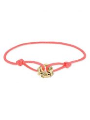 Liebeskind Bransoletka z elementem ozdobnym rozmiar: onesize. Czerwone bransoletki damskie Liebeskind, ze stali. Za 160.96 zł.