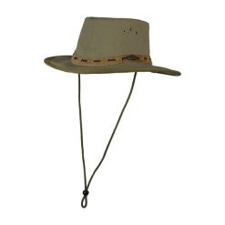 Kapelusz Horka Cape Town. Zielone kapelusze damskie HORKA, bez wzorów, sportowe. Za 233.50 zł.