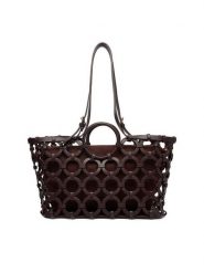 GINO ROSSI Torebka EO-LDA3407B Brązowy. Brązowe torebki klasyczne damskie Gino Rossi, z materiału, bez dodatków. Za 379.99 zł.