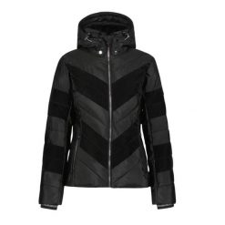 Damska kurtka narciarska Luhta. Czarne kurtki sportowe damskie Luhta, na zimę, l, bez wzorów, z materiału, bez kaptura. Za 1,399.99 zł.