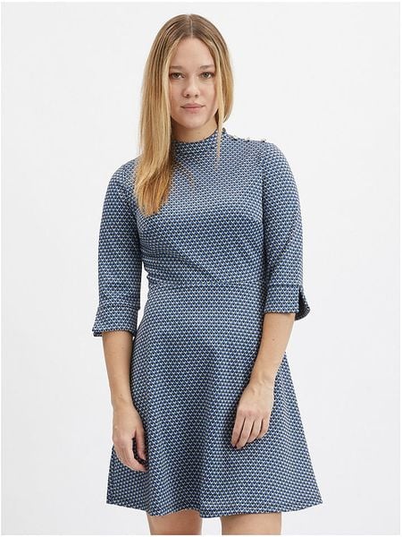 Orsay Sukienka w kolorze niebieskim rozmiar: 38. Niebieskie sukienki damskie Orsay, bez wzorów, bez ramiączek. Za 74.28 zł.