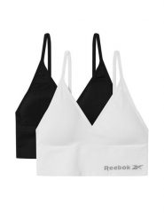 Reebok Komplet 2 biustonoszy MAGGIE - AW24 (2-pack) Kolorowy. Biustonosze sportowe damskie Reebok, bez wzorów, z syntetyku. Za 79.99 zł.