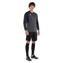 Szorty Errea Impact 3.0. Czarne spodenki sportowe damskie ERREA, na lato, s, bez wzorów. Za 168.00 zł.