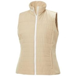 Damska kurtka bez rękawów Helly Hansen Crew 2.0. Brązowe kurtki sportowe damskie Helly Hansen, xl, bez wzorów, z poliesteru, bez kaptura. Za 615.00 zł.