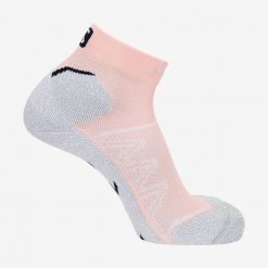 Skarpety sportowe do biegania Salomon Speedcross Ankle. Białe skarpetki damskie Salomon, bez wzorów. W wyprzedaży za 65.30 zł.