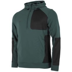 Bluza z kapturem z zamkiem 1/2 Stanno Plaza Brush. Szare bluzy damskie STANNO, xl, bez wzorów, z materiału, z kapturem. Za 289.90 zł.