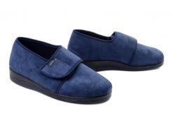 Adanex 29634 FBP23NDO granatowy, domowe kapcie damskie. Niebieskie kapcie damskie Adanex. Za 131.90 zł.