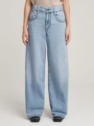 G-Star Dżinsy - Comfort fit - w kolorze błękitnym rozmiar: W25/L32. Niebieskie jeansy damskie G-Star, z podwyższonym stanem. Za 209.33 zł.