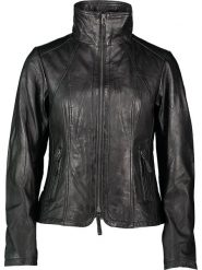 7eleven Skórzana kurtka "Serace" w kolorze czarnym rozmiar: 34. Czarne kurtki damskie 7eleven, bez wzorów, z materiału, bez kaptura. Za 434.99 zł.