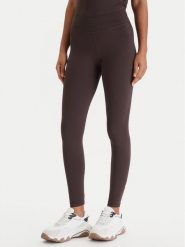 Guess Legginsy V6RB11 KD952 Brązowy Slim Fit. Brązowe legginsy damskie Guess, m, z aplikacjami, z syntetyku. Za 279.99 zł.