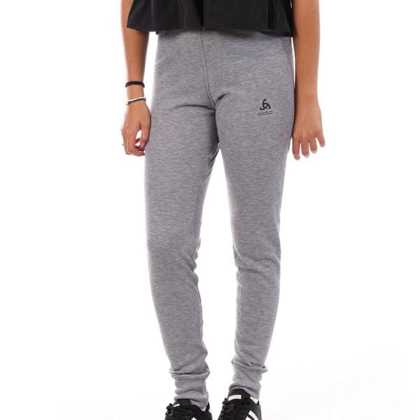 Legginsy Odlo Active Warm Szary Damski. Szare legginsy damskie ODLO, xs, bez wzorów, z materiału. Za 205.40 zł.
