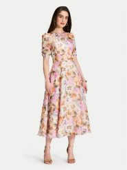 Swing Sukienka koktajlowa 5AJ02300 Kolorowy Regular Fit. Sukienki damskie Swing, bez wzorów, wizytowe, bez ramiączek. Za 859.99 zł.
