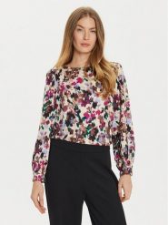 ARTIGLI Bluzka ACBL000452 Kolorowy Regular Fit. Bluzki damskie Artigli, bez wzorów, z wiskozy, bez kołnierzyka, bez ramiączek. W wyprzedaży za 149.99 zł.