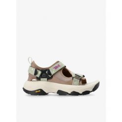 Sandały trekkingowe damskie Teva Grandview Max Sandal. Czarne sandały damskie Teva, bez wzorów, bez obcasa, bez zapięcia. Za 461.99 zł.