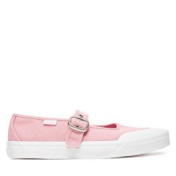 Baleriny Vans. Czerwone balerinki damskie Vans, bez wzorów. Za 199.99 zł.